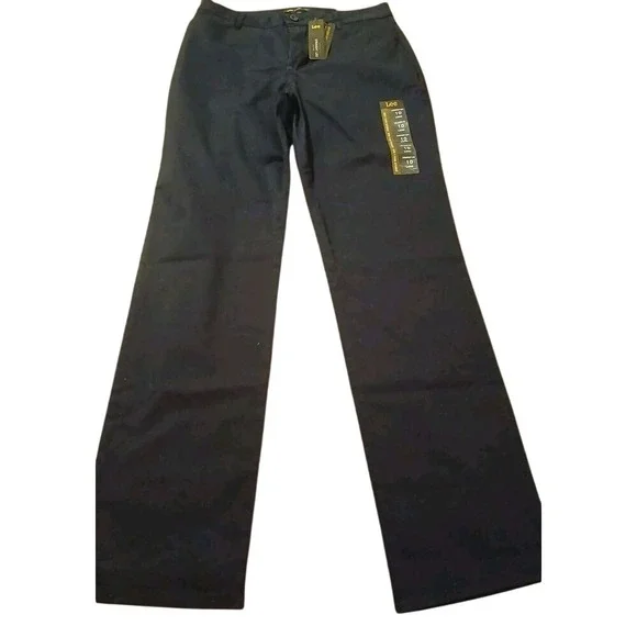 Lee L129806 Womens Navy Relaxed‎ Fit Original All Day Jeans Size 10 L NWT #154C - Picture 12 of 16